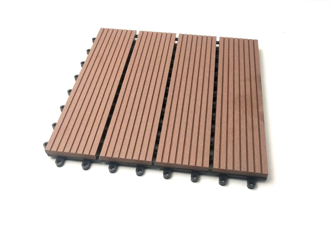 Installation-Free and Maintenance-Free Solid Outdoor WPC Flooring