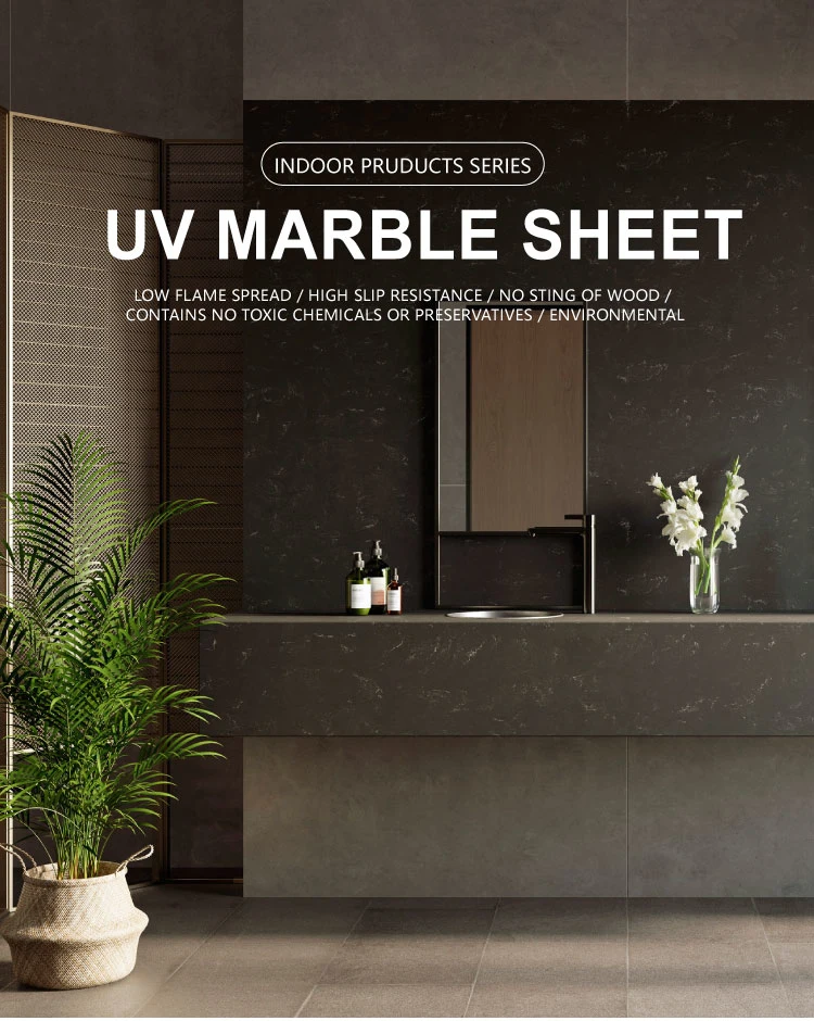 Low Price Marble PVC Sheet UV PVC Marble Sheet PVC Wall Board for Interior Decoration