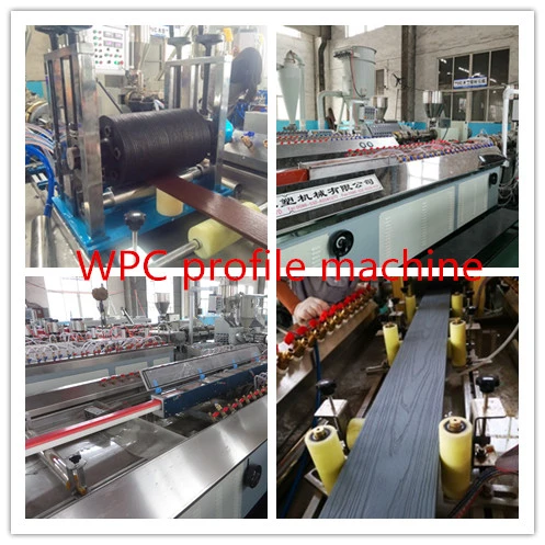 PP/PE WPC Wood Plastic Composite Outdoor Exterior Wall Panel Cladding Profile Making Machine
