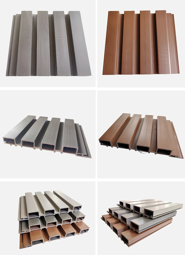 Waterproof Co-Extrusion Wall Covering WPC Cladding Exterior WPC Outdoor Wall Panel