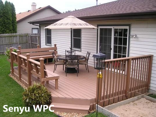 Pollution-Free WPC Outdoor Garden Fence
